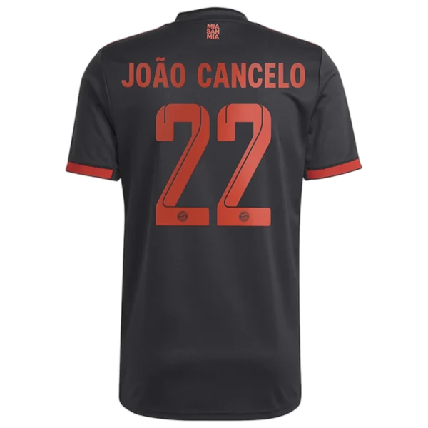 Maglia FC Bayern München Joao Cancelo 22 Divisa Terza 2022/23 Maglia FC Bayern München Joao Cancelo 22 Divisa Terza 2022/23