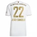 Maglia FC Bayern München Joao Cancelo 22 Divisa Trasferta 2022/23