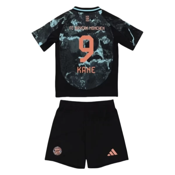 Maglia FC Bayern München Kane 9 Bambino Divisa Trasferta 2024/25 Maglia FC Bayern München Kane 9 Bambino Divisa Trasferta 2024/25