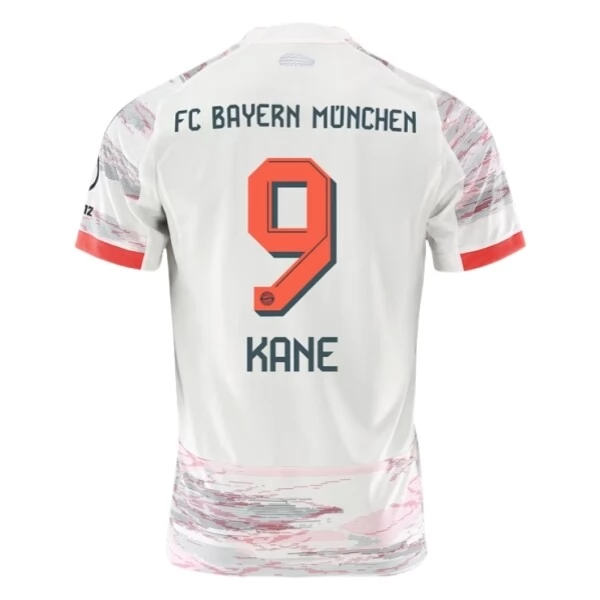 Maglia FC Bayern München Kane 9 Divisa Trasferta 2025/26 Maglia FC Bayern München Kane 9 Divisa Trasferta 2025/26