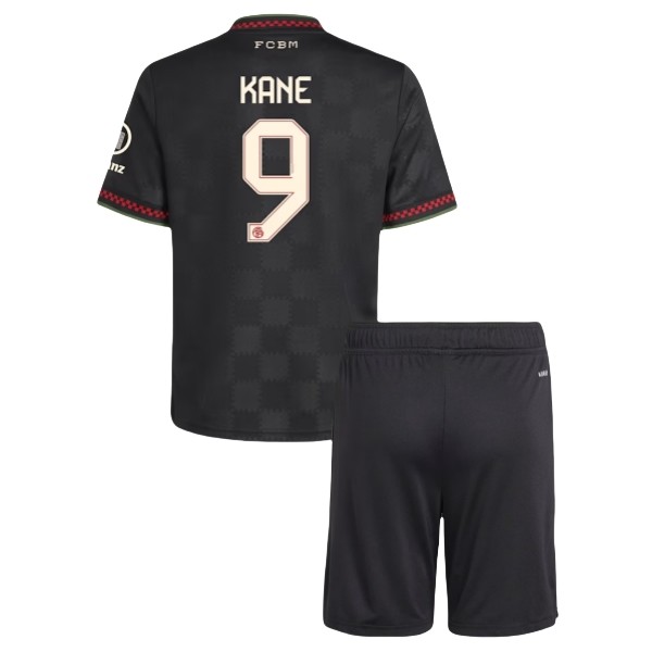 Maglia FC Bayern München Kane 9 Kit Gara Third Bambino 2025/26 Maglia FC Bayern München Kane 9 Kit Gara Third Bambino 2025/26