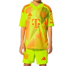 Maglia FC Bayern München Kids Portiere Bambino Divisa Prima 2024/25