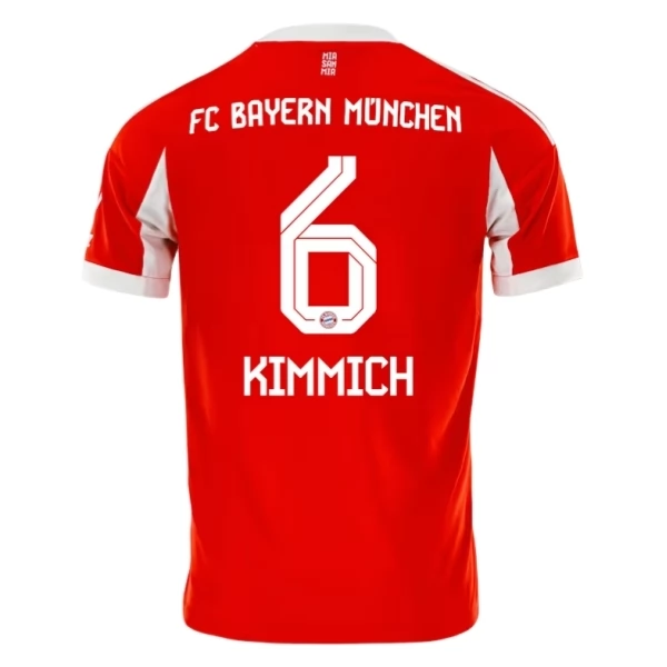 Maglia FC Bayern München Kimmich 6 Divisa Prima 2025/26 Maglia FC Bayern München Kimmich 6 Divisa Prima 2025/26