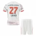 Maglia FC Bayern München Laimer 27 Bambino Divisa Trasferta 2025/26 Maglia FC Bayern München Laimer 27 Bambino Divisa Trasferta 2025/26