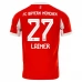 Maglia FC Bayern München Laimer 27 Divisa Prima 2025/26 Maglia FC Bayern München Laimer 27 Divisa Prima 2025/26