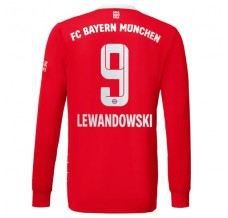 Maglia FC Bayern München Lewandowski 9 Divisa Prima 2022/23 Manica Lunga