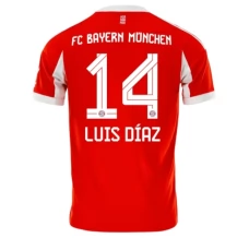 Maglia FC Bayern München Luis Díaz 14 Divisa Prima 2025/26