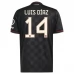 Maglia FC Bayern München Luis Díaz 14 Divisa Terza 2025/26