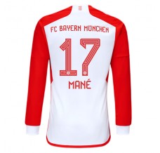 Maglia FC Bayern München Mané 17 Divisa Prima 2023/24 Manica Lunga