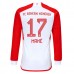 Maglia FC Bayern München Mané 17 Divisa Prima 2023/24 Manica Lunga