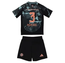 Maglia FC Bayern München Minjae 3 Bambino Divisa Trasferta 2024/25 Maglia FC Bayern München Minjae 3 Bambino Divisa Trasferta 2024/25