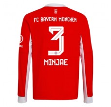 Maglia FC Bayern München Minjae 3 Divisa Prima 2025/26 Manica Lunga