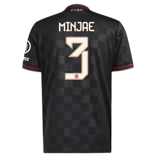 Maglia FC Bayern München Minjae 3 Divisa Terza 2025/26 Maglia FC Bayern München Minjae 3 Divisa Terza 2025/26