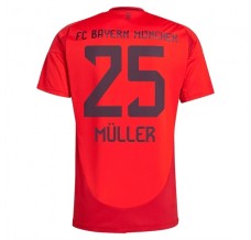 Maglia FC Bayern München Müller 25 Divisa Prima 2024/25