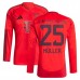Maglia FC Bayern München Müller 25 Divisa Prima 2024/25 Manica Lunga