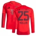Maglia FC Bayern München Müller 25 Divisa Prima 2024/25 Manica Lunga Maglia FC Bayern München Müller 25 Divisa Prima 2024/25 Manica Lunga