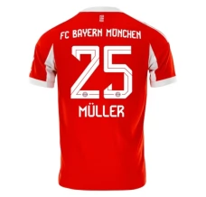 Maglia FC Bayern München Müller 25 Divisa Prima 2025/26