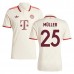 Maglia FC Bayern München Müller 25 Divisa Terza 2024/25