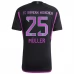 Maglia FC Bayern München Müller 25 Divisa Trasferta 2023/24