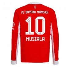 Maglia FC Bayern München Musiala 10 Divisa Prima 2025/26 Manica Lunga