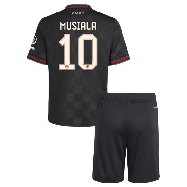 Maglia FC Bayern München Musiala 10 Kit Gara Third Bambino 2025/26 Maglia FC Bayern München Musiala 10 Kit Gara Third Bambino 2025/26