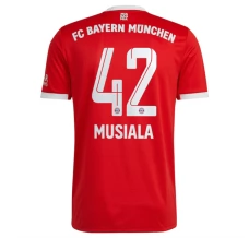 Maglia FC Bayern München Musiala 42 Divisa Prima 2022/23 Maglia FC Bayern München Musiala 42 Divisa Prima 2022/23