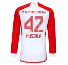 Maglia FC Bayern München Musiala 42 Divisa Prima 2023/24 Manica Lunga Maglia FC Bayern München Musiala 42 Divisa Prima 2023/24 Manica Lunga