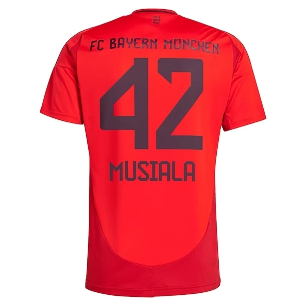 Maglia FC Bayern München Musiala 42 Divisa Prima 2024/25 Maglia FC Bayern München Musiala 42 Divisa Prima 2024/25