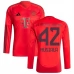 Maglia FC Bayern München Musiala 42 Divisa Prima 2024/25 Manica Lunga