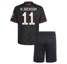 Maglia FC Bayern München N.Jackson 11 Kit Gara Third Bambino 2025/26