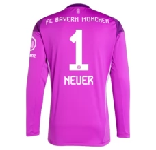 Maglia FC Bayern München Neuer 1 Portiere Divisa Prima Purple 2025/26 Manica Lunga Maglia FC Bayern München Neuer 1 Portiere Divisa Prima Purple 2025/26 Manica Lunga