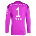 Maglia FC Bayern München Neuer 1 Portiere Divisa Prima Purple 2025/26 Manica Lunga