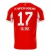 Maglia FC Bayern München Olise 17 Divisa Prima 2025/26