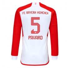 Maglia FC Bayern München Pavard 5 Divisa Prima 2023/24 Manica Lunga