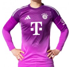 Maglia FC Bayern München Portiere Divisa Prima Purple 2025/26 Manica Lunga