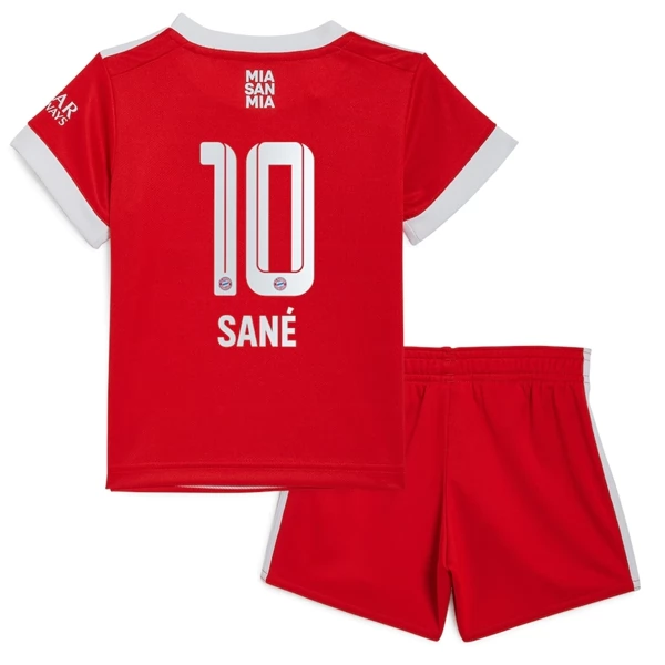 Maglia FC Bayern München Sané 10 Bambino Divisa Prima 2022/23 Maglia FC Bayern München Sané 10 Bambino Divisa Prima 2022/23