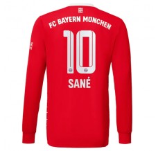 Maglia FC Bayern München Sané 10 Divisa Prima 2022/23 Manica Lunga