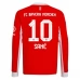 Maglia FC Bayern München Sané 10 Divisa Prima 2025/26 Manica Lunga