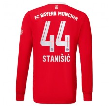 Maglia FC Bayern München Stanisic 44 Divisa Prima 2022/23 Manica Lunga