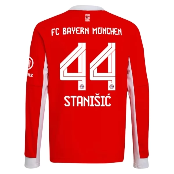 Maglia FC Bayern München Stanišić 44 Divisa Prima 2025/26 Manica Lunga Maglia FC Bayern München Stanišić 44 Divisa Prima 2025/26 Manica Lunga