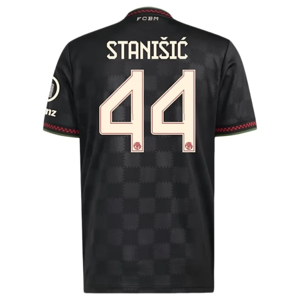 Maglia FC Bayern München Stanišić 44 Divisa Terza 2025/26 Maglia FC Bayern München Stanišić 44 Divisa Terza 2025/26