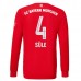 Maglia FC Bayern München Sule 4 Divisa Prima 2022/23 Manica Lunga