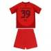 Maglia FC Bayern München Tel 39 Bambino Divisa Prima 2024/25
