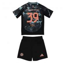 Maglia FC Bayern München Tel 39 Bambino Divisa Trasferta 2024/25