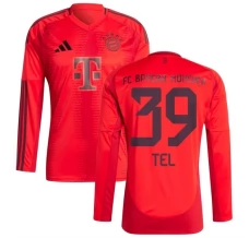 Maglia FC Bayern München Tel 39 Divisa Prima 2024/25 Manica Lunga