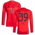 Maglia FC Bayern München Tel 39 Divisa Prima 2024/25 Manica Lunga