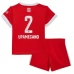Maglia FC Bayern München Upamecano 2 Bambino Divisa Prima 2022/23 Maglia FC Bayern München Upamecano 2 Bambino Divisa Prima 2022/23