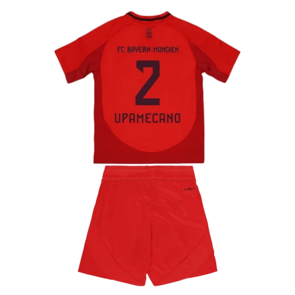 Maglia FC Bayern München Upamecano 2 Bambino Divisa Prima 2024/25 Maglia FC Bayern München Upamecano 2 Bambino Divisa Prima 2024/25