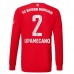 Maglia FC Bayern München Upamecano 2 Divisa Prima 2022/23 Manica Lunga