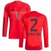 Maglia FC Bayern München Upamecano 2 Divisa Prima 2024/25 Manica Lunga
